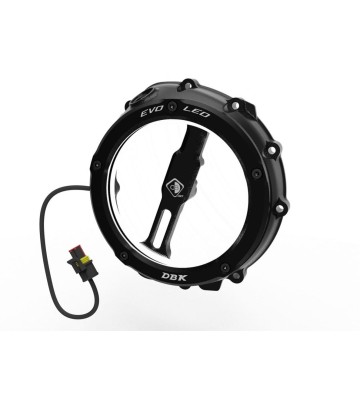 DUCABIKE Kit EVO de Tampa de Embraiagem Transparente com Iluminação LED para BMW