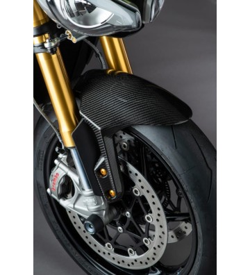 LIGHTECH Guarda Lamas Dianteiro em Carbono para TRIUMPH Speed Triple 1200 RR/RS/RX 21-25