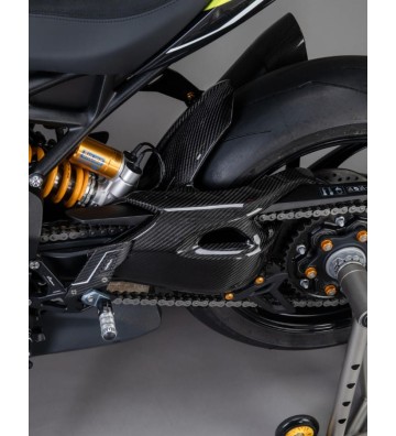 LIGHTECH Par de Proteções de Braço Oscilante em Carbono para TRIUMPH Speed Triple 1200 RR/RS/RX 21-25