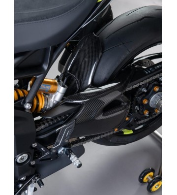 LIGHTECH Par de Proteções de Braço Oscilante em Carbono para TRIUMPH Speed Triple 1200 RR/RS/RX 21-25
