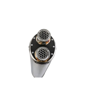 GPR DUAL INOX Silencer for VOGE Valico 625 DSX 24-25