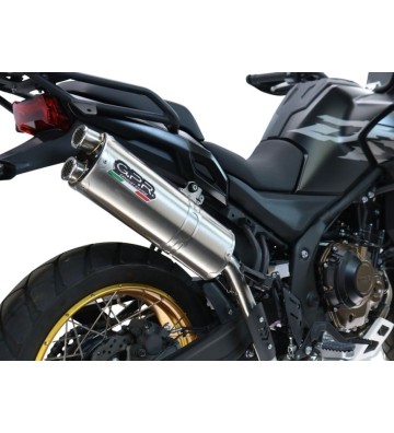 GPR DUAL INOX Silencer for VOGE Valico 625 DSX 24-25