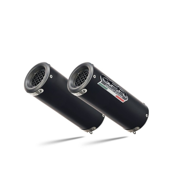 GPR Pair of M3 Silencers for SUZUKI GSX-R 1000 09-11