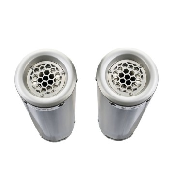 GPR Pair of M3 Silencers for SUZUKI GSX-R 1000 09-11