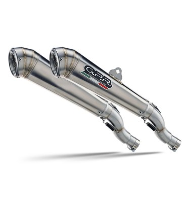 GPR Par de Ponteiras de Escape POWERCONE EVO para SUZUKI GSX-R 1000 09-11