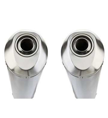 GPR Par de Ponteiras de Escape SATINOX para SUZUKI GSX-R 1000 09-11