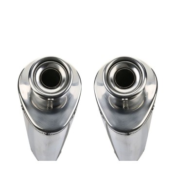 GPR Pair of TRIOVAL Silencers for SUZUKI GSX-R 1000 09-11