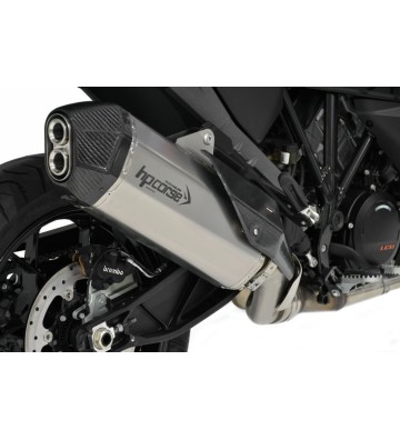 HP CORSE Ponteira de Escape SPS CARBON RR para KTM 1390 SUPER ADVENTURE 25-