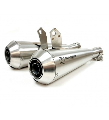 IXIL Par de Ponteiras de Escape OVC11SS para TRIUMPH Speed Twin 1200 19-23 / Thruxton 1200 16-20