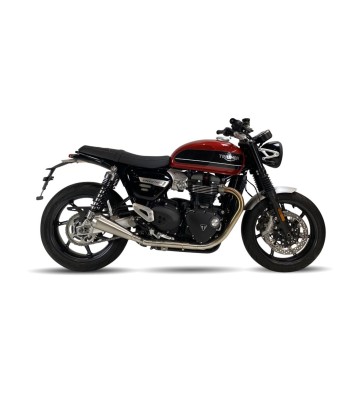 IXIL Pair of OVC11SS Silencers for TRIUMPH Speed Twin 1200 19-23 / Thruxton 1200 16-20