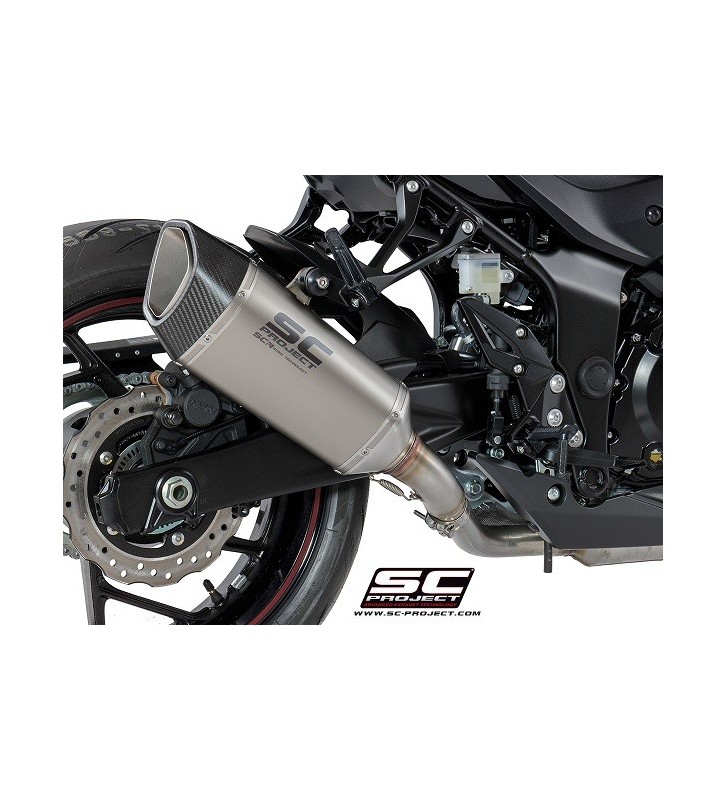 SC PROJECT Ponteira de Escape SC1-R para GSX-S750 17-