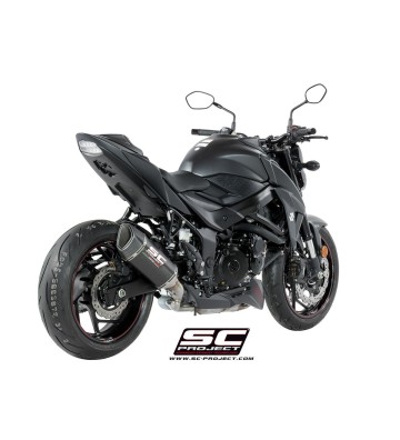 SC PROJECT Ponteira de Escape SC1-R para GSX-S750 17-