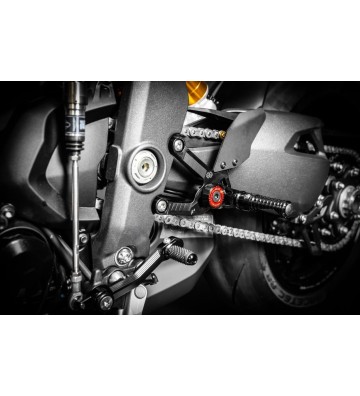 GILLES TOOLING Kit de Peseiras MUE2 para TRIUMPH Speed Triple 1200 RR 22-26 / RS 21-25 / RX 25-26