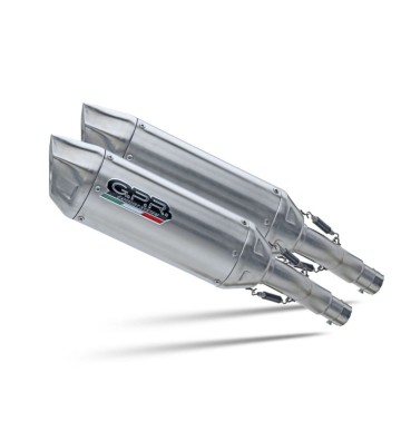 GPR Pair of FURORE-X Silencers for YAMAHA XJR1200 95-97