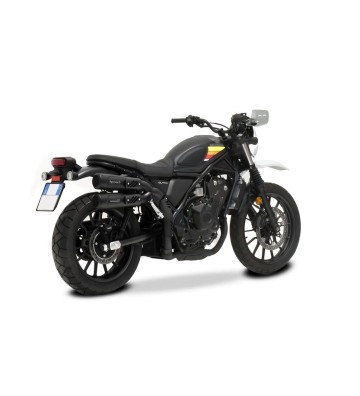 HP CORSE Ponteira de Escape Dupla HYDROFORM RS 300 BLACK para HONDA CL500 23-25