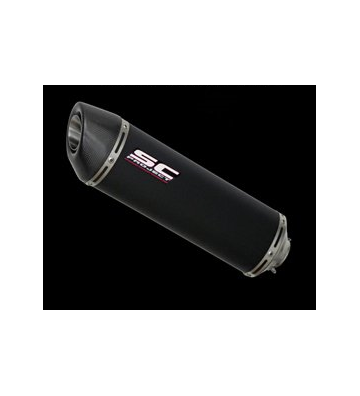 SC PROJECT OVAL Silencer for GSX-R 600/750 08-10