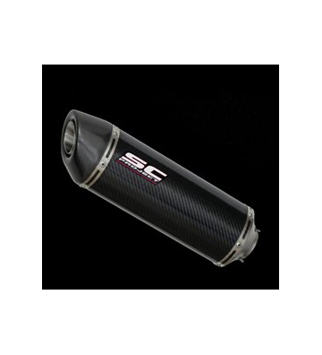 SC PROJECT OVAL Silencer for GSX-R 600/750 08-10