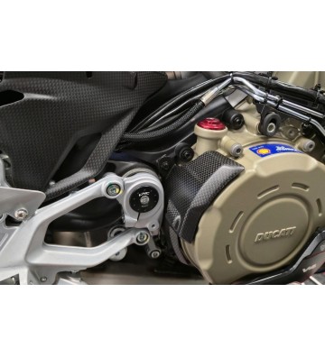 CNC RACING Proteção Traseira de Tampa de Embraiagem em Carbono para DUCATI Panigale V4/S 25-26 / Streetfighter V4/S 25-26