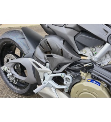 CNC RACING Proteção de Calor RACE para Coletores em Carbono para DUCATI Panigale V4/S 25-26 / Streetfighter V4/S 25-26