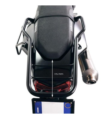 UNIT GARAGE Suporte Traseiro para Mala com Pega para Passageiro para YAMAHA Ténéré 700 19-25