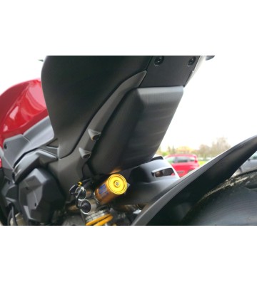 CNC RACING Carbon Lower Fuel Tank Protection for DUCATI Panigale V4/S 25-26 / Streetfighter V4/S 25-26