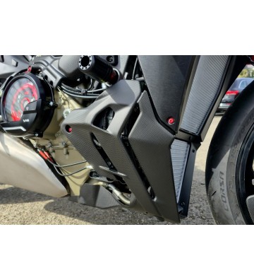 CNC RACING Carbon Bellypans for DUCATI Streetfighter V4/S 25-26