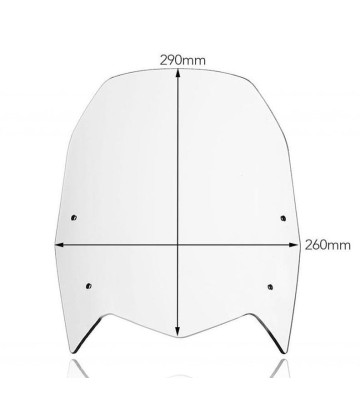 UNIT GARAGE Vidro STANDARD para YAMAHA Ténéré 700 19-25