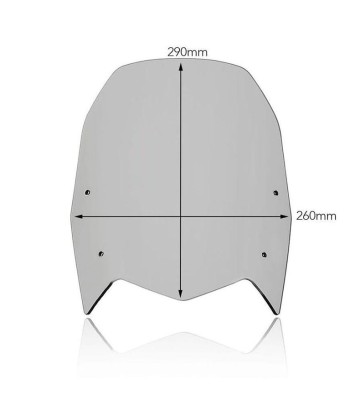 UNIT GARAGE Windshield STANDARD for YAMAHA Ténéré 700 19-25
