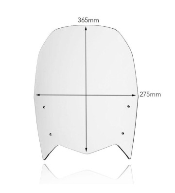 UNIT GARAGE Windscreen TOURING for YAMAHA Ténéré 700 19-25