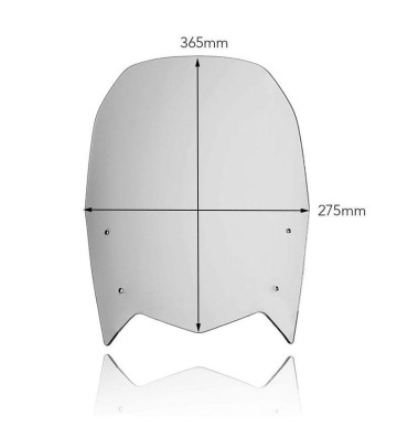UNIT GARAGE Windscreen TOURING for YAMAHA Ténéré 700 19-25