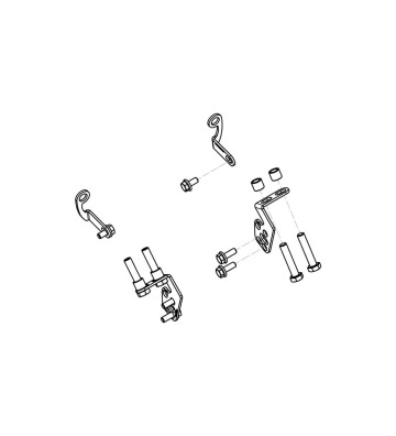 CNC Racing GP DUCTS - Mounting Kit for DUCATI Streetfighter V4 20-24 / Panigale V4 18-24