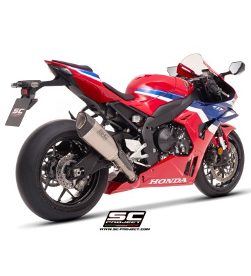 SC PROJECT Ponteira de Escape SC1-R para HONDA CBR1000RR-R 24-26