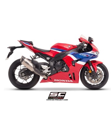 SC PROJECT Ponteira de Escape SC1-R para HONDA CBR1000RR-R 24-26