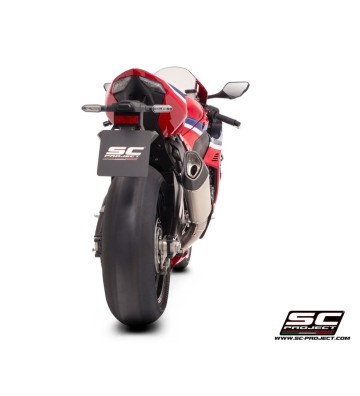 SC PROJECT Ponteira de Escape SC1-R para HONDA CBR1000RR-R 24-26