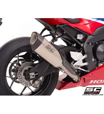 SC PROJECT Ponteira de Escape SC1-R para HONDA CBR1000RR-R 24-26