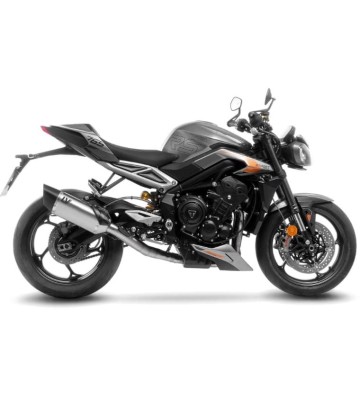 LEOVINCE Full LV-14 R Exhaust System for TRIUMPH STREET TRIPLE 765 R/RS 23-26