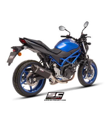 SC PROJECT OVAL Ponteira de Escape para SUZUKI SV650 / SV650 A2 21-25