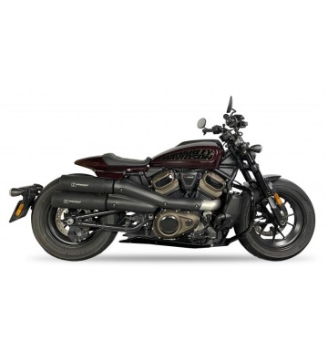 IXIL Par de Ponteiras de Escape HC2-2B IRONHEAD para HARLEY-DAVIDSON SPORTSTER S 1250 21-26