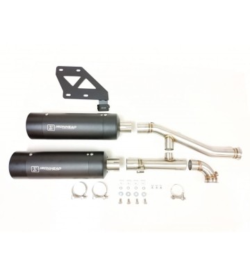 IXIL Par de Ponteiras de Escape HC2-2B IRONHEAD para HARLEY-DAVIDSON SPORTSTER S 1250 21-26