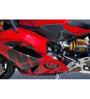 CNC RACING Tampa de Inspeção para DUCATI Streetfighter V2/S 25-26 / Multistrada V2/S 25-26 / Panigale V2/S 25-26