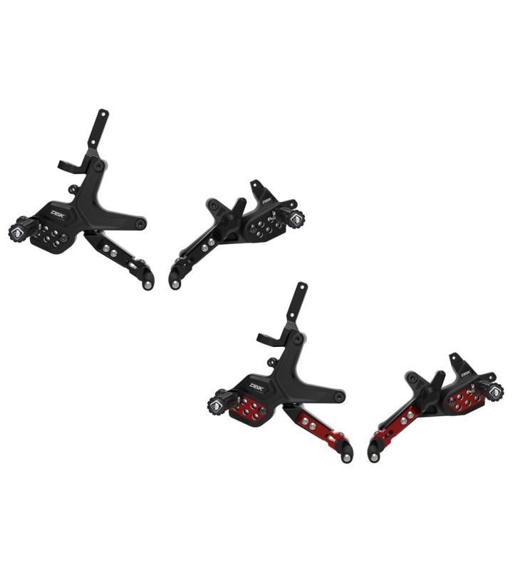 DUCABIKE Adjustable Rearsets for DUCATI Streetfighter V2/S 25-26
