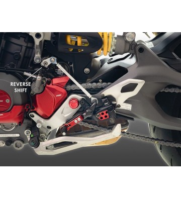 DUCABIKE Adjustable Rearsets for DUCATI Streetfighter V2/S 25-26