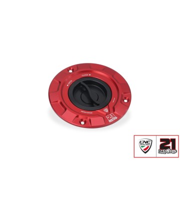 CNC RACING Tampão de Depósito de Combustível Troy Bayliss Limited Edition para DUCATI
