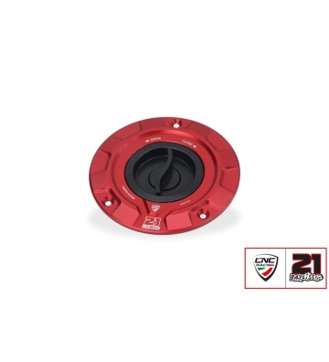 CNC RACING Tampão de Depósito de Combustível Troy Bayliss Limited Edition para DUCATI
