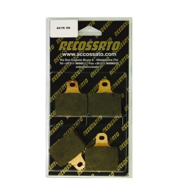 ACCOSSATO Brake Pad Kit AGPA134ZXC