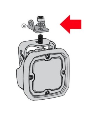 DENALI Auxiliary Light Mount Adapter for BMW