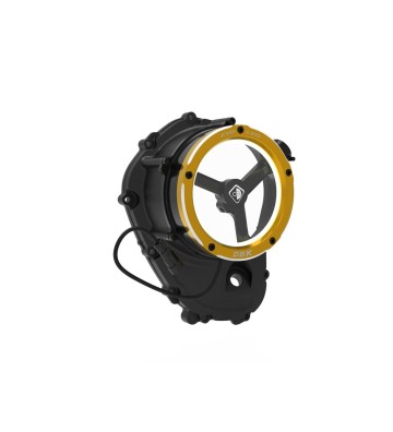 DUCABIKE EVO LED Clear Clutch Cover for YAMAHA MT-09 21-26 / Tracer 9/GT 25-26 / XSR900 22-24 / YZF-R9 25-26