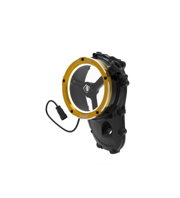 DUCABIKE EVO LED Clear Clutch Cover for YAMAHA MT-09 21-26 / Tracer 9/GT 25-26 / XSR900 22-24 / YZF-R9 25-26