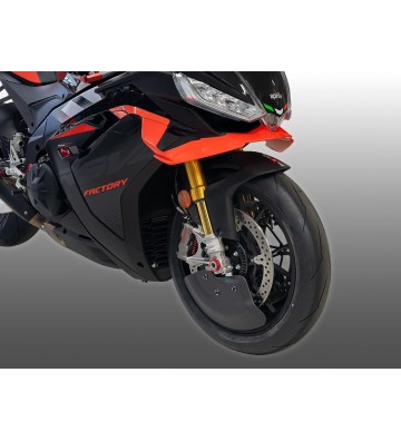 DUCABIKE Kit de Defletores Frontais Aerodinâmicos para Suspensão OHLINS para APRILIA
