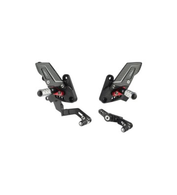 LIGHTECH R VERSION Rear Sets for YAMAHA MT-09/SP 21-26 / MT-09 Tracer 21-23 / XSR900 GP 21-26